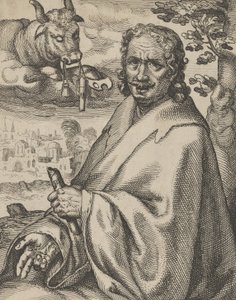 Luke, fra The Four Evangelists, 1610-20. av Petrus Feddes
