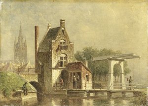 Kuporten i Delft av Petrus Gerardus Vertin