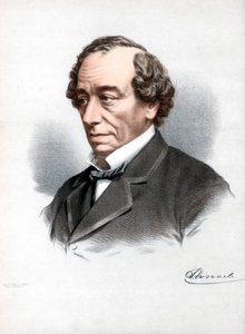 Benjamin Disraeli, 1. jarl av Beaconsfield, britisk konservativ statsmann, c1890.