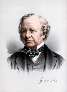 Granville Leveson-Gower, 2. jarl Granville, britisk liberal statsmann, c1890. av Petter and Galpin Cassell