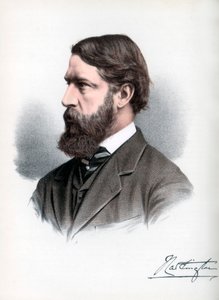 Spencer Compton Cavendish, Marquis of Hartington, britisk liberal statsmann, c1890. av Petter and Galpin Cassell
