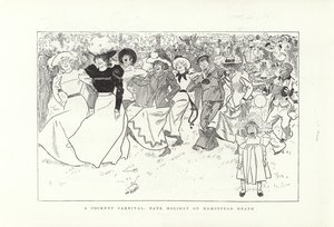 Et Cockney-karneval, helligdag på Hampstead Heath av Phil May