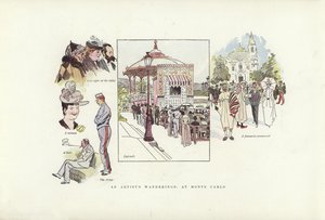 En kunstners vandring, ved Monte Carlo