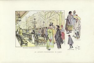 En kunstners vandring, i Paris