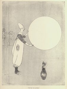 Tegneserie av Phil May, fra 1890-tallet (litho) av Phil May