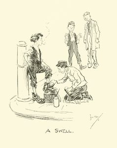 Illustrasjon for Phil Mays Gutter-Snipes av Phil May