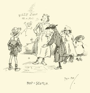 Illustrasjon for Phil Mays Gutter-Snipes av Phil May