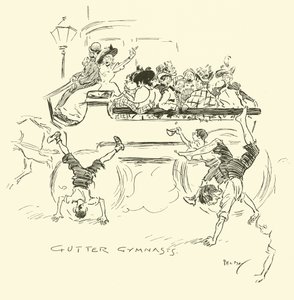 Illustrasjon for Phil Mays Gutter-Snipes av Phil May