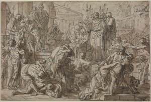 Romersk emne, 1700-tallet. av Philibert Benoît Delarue