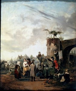 En sjarlatan, tidlig på 1780-tallet. av Philibert Louis Debucourt