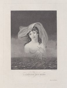 Havets gudinne, 1775-1832. av Philibert Louis Debucourt