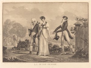 Den unge damen av Philibert Louis Debucourt