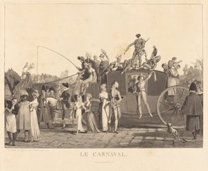 Karnevalet av Philibert Louis Debucourt