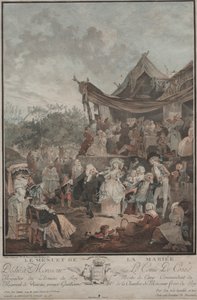 Brudens menuett, 1786.