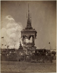 En burmesisk kremasjon av Philip Adolphe Klier
