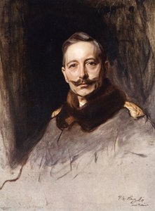 Kaiser Wilhelm II (farge litho) av Philip Alexius de Laszlo