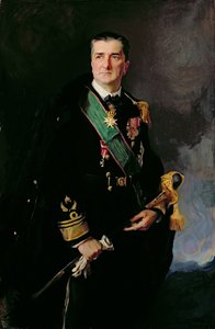 Miklos Horthy de Nagbanya (olje på lerret)