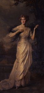Portrett av Helen, kone til den åttende hertugen av Northumberland av Philip Alexius de Laszlo