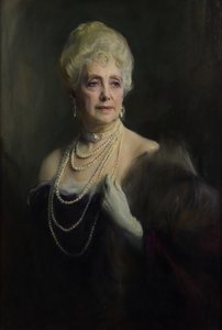 Den rette ærede Mabell Ogilvy Dowager grevinne av Airlie (1866-1956) av Philip Alexius de Laszlo