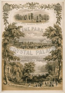 Parken og Crystal Palace av Philip Brannon