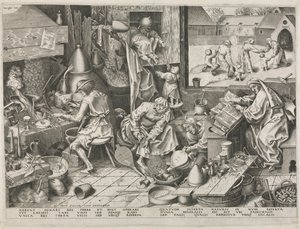Alkymist av Philip Galle