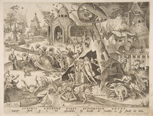 Lust Luxuria fra The Seven Deadly Sins, 1558.