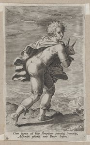 Pavor, fra Prosopographia, ca. 1585-90., ca. 1585-90. av Philip Galle