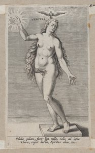 Sannhet, fra Prosopographia, ca. 1585-90, ca. 1585-90. av Philip Galle