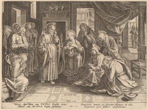 Apostlenes og kvinnenes møte i overrommet