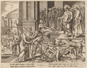 Ananias og Saffiras død