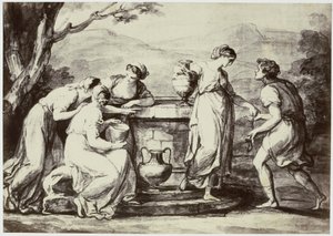 A. Kauffman, Rebecca ved muren av Philip Henry Delamotte