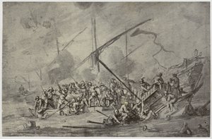 Della Bella, en sjøkamp av Philip Henry Delamotte