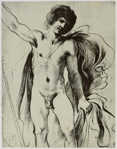 Guercino, en ungdom av Philip Henry Delamotte