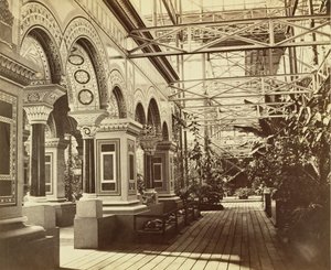 Sydenham: Crystal Palace, inngangen til den bysantinske domstolen, 1854