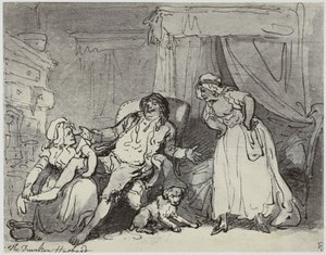 Thomas Rowlandson, Den fulle ektemannen av Philip Henry Delamotte