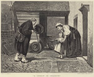 En leksjon i veldedighet av Philip Hermogenes Calderon