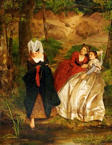 Ved strømmen, 1864