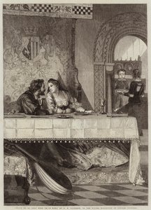 Drikk til meg bare med dine øyne av Philip Hermogenes Calderon