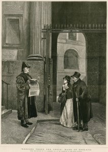 Redusert tre prosent, Bank of England av Philip Hermogenes Calderon