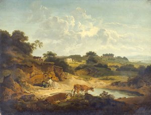 Landschaft von Philip James de (1740-1812) Loutherbourg