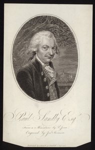Paul Sandby av Philip Jean