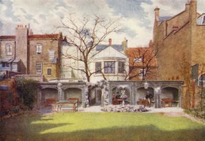 Six Bells Tavern og Bowling Green, Chelsea, 1900 av Philip Norman