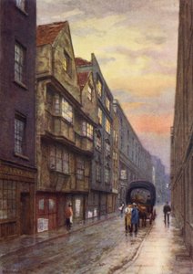 Wych Street, Strand, med utsikt mot nordvest, 1901