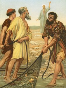 Kristus kaller disiplene av Philip Richard Morris