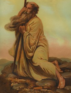 Moses ser på det lovede land av Philip Richard Morris