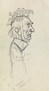 Karikaturportrett av Gladstone av Philip William May