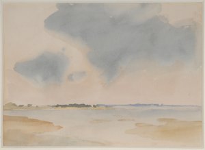 (akvarell på papir) av Philip Wilson Steer
