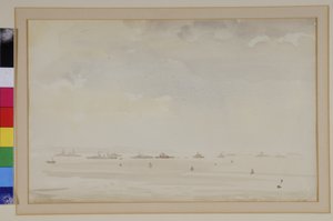 (akvarell på papir) av Philip Wilson Steer
