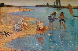 Barnepadling, 1891 1930 av Philip Wilson Steer