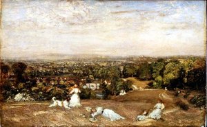 Barn som leker, Ludlow går av Philip Wilson Steer